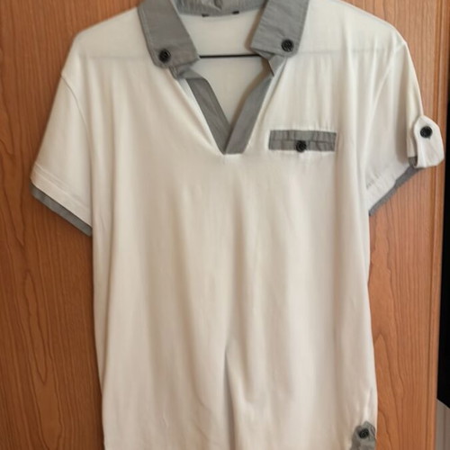 Madmext white shirt size L new