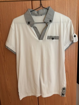 Madmext white shirt size L new