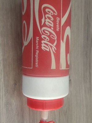 Collectible plastic Coca Cola water bottle like new