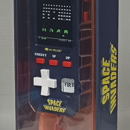 My Arcade Pixel Pocket Pro Space Invaders handheld electronic game new