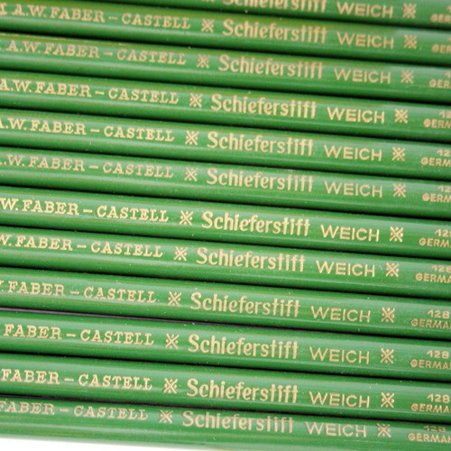 Vintage μολύβια A.W. Faber Castell Schieferstift Weich128 πακέτο 12 καινούργια