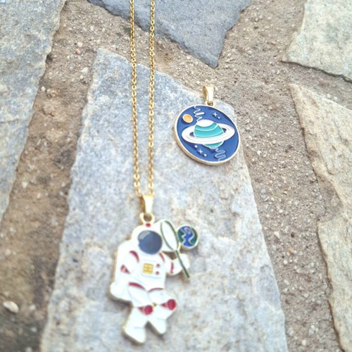 Zara necklace with 2 different pendants