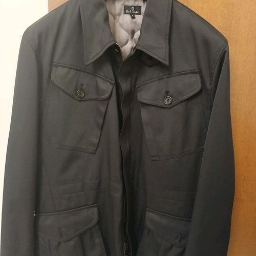 Paul Smith Black Jacket With Lining Like New, Size Large