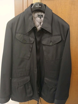 Paul Smith Black Jacket With Lining Like New, Size Large