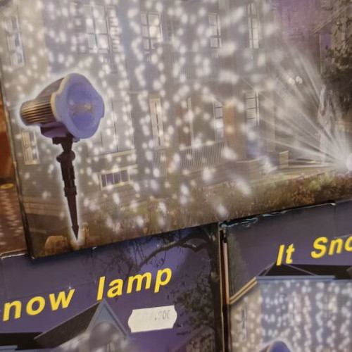 Led projector with snowflakes new