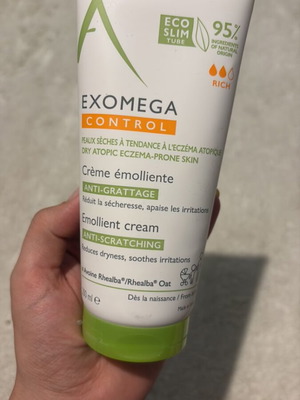 Exomega Control Aderma cream for atopic eczema new