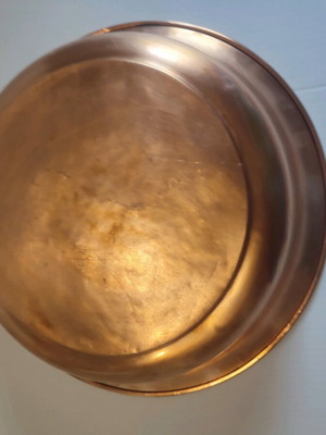 Copper Pastry Basin like new, large diameter