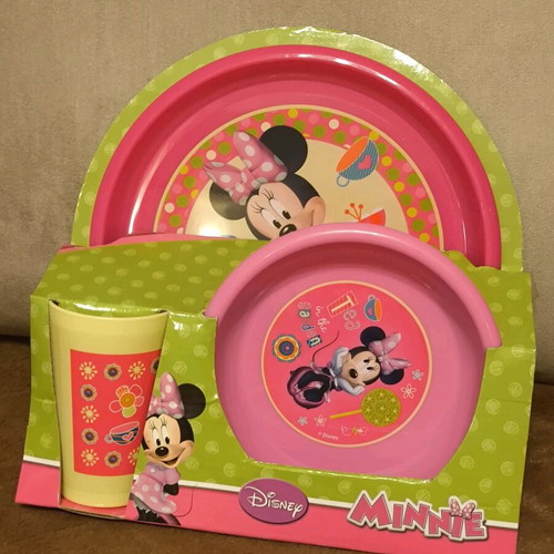 Minnie Mouse kids dining set new