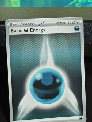 Pokemon Basic Dark Energy Card used (SVE 023)