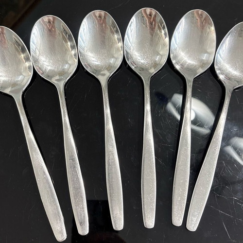 WMF Laurel Cromargan 18/10 set of 6 used main course spoons