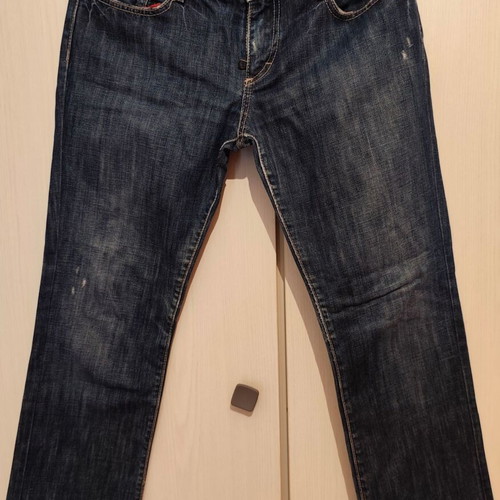Uniform jeans like new, low waist, blue, 100% cotton