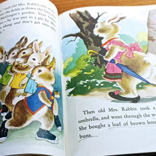 The Tale of Peter Rabbit used, in English