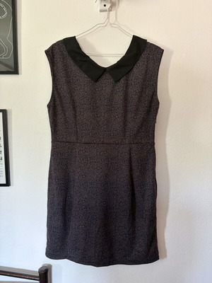 Attrattivo mini dress size 44 like new, black and purple