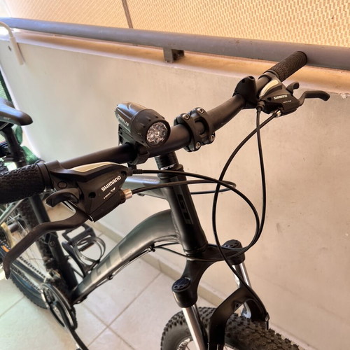 GT All Terra mountain bike, black, men's, with gears