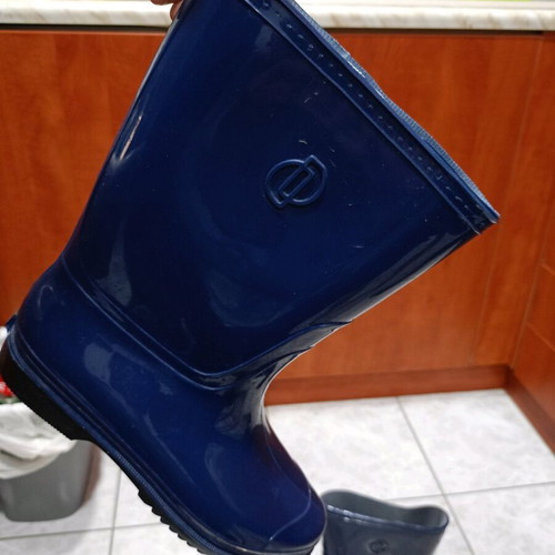 Women's blue galoshes size 39 like new