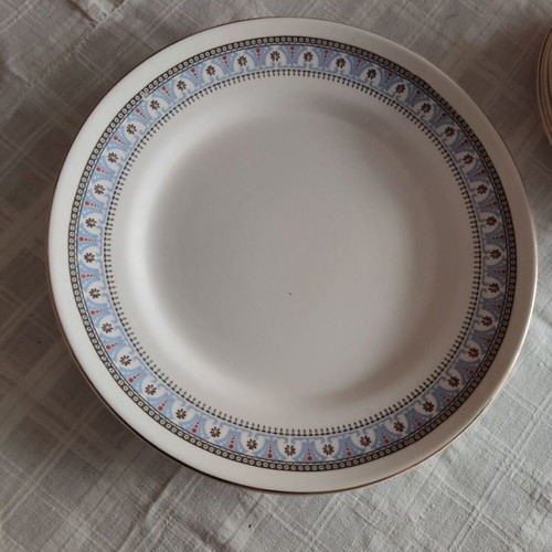 Vintage plates new with Chinese design, set of 5+1