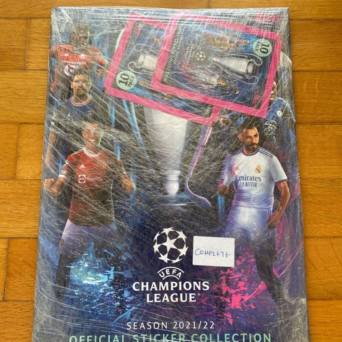 Topps UCL 23-24 άλμπουμ 100% συμπληρωμένο σαν καινούργιο
