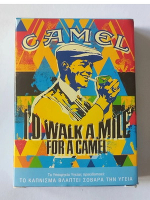 Camel collectible playing cards 2013 like new with vintage advertising design