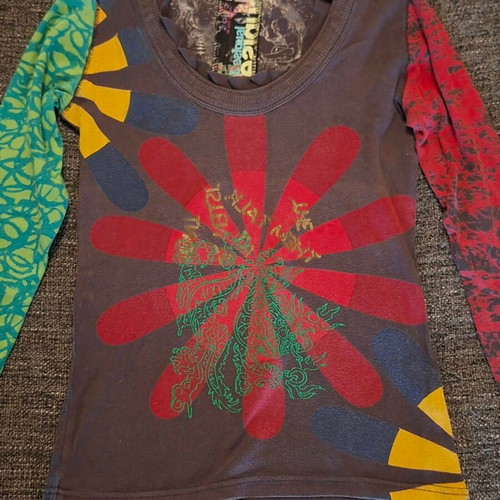 Desigual blouse size S like new, multicolor