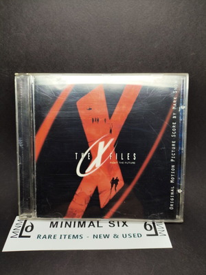 The X Files Soundtrack CD used, electronic music, 1998