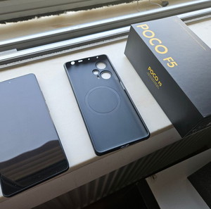 POCO F5 5G + 67W Xiaomi charger + μαγνητική θήκη Nillkin + new glass protection
