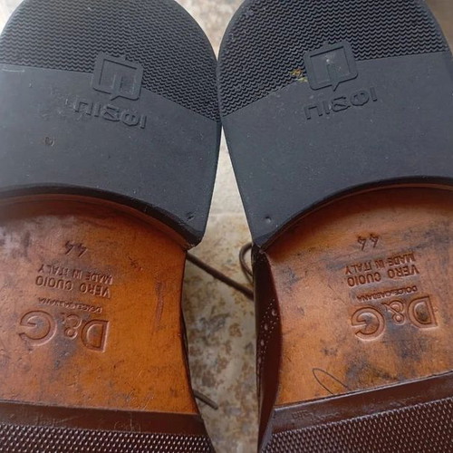 Dolce & Gabbana men's leather Brogue shoes size 44, like new