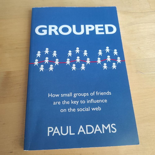 Grouped by Paul Adams like new, sociology book in English