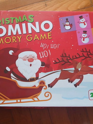 Christmas Domino memory game