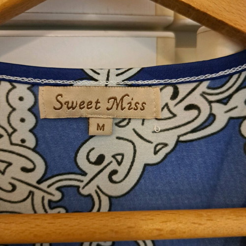 Sweet Miss blue wrap dress like new