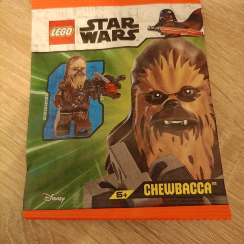 Lego Star Wars Chewbacca Minifigure new, sealed