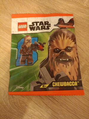 Lego Star Wars Chewbacca Minifigure new, sealed