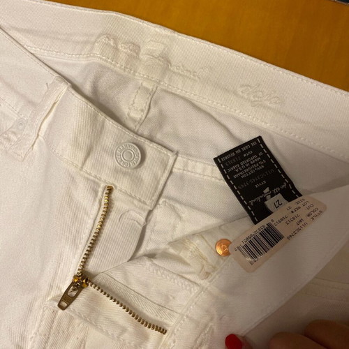 White jeans flare new, size S 36 8