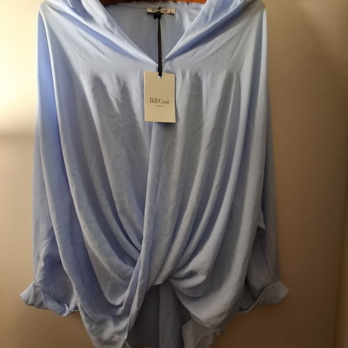 Bill Cost women's shirt new, sky blue, size XL