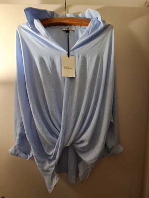 Bill Cost women's shirt new, sky blue, size XL