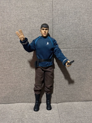 Star Trek Command Collection Original Spock figure used Playmates 2009