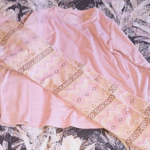 Velour pajama for girls Pepperts! like new, size 146-152, 10-12 years, pink
