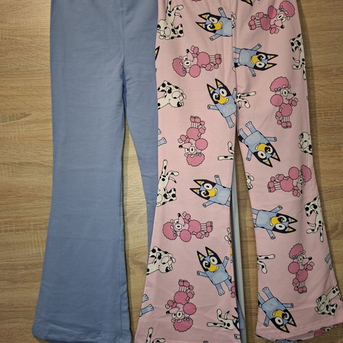 Bluey cotton pants set of 2 size 140 new