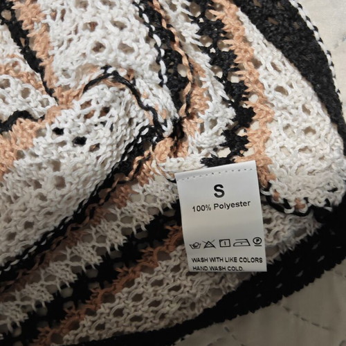 Maxi knitted dress Zara like new, boho resort style, halter neck