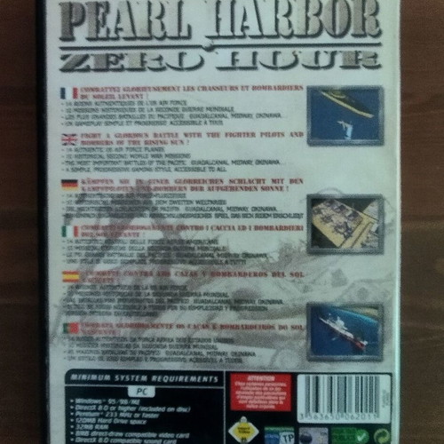 Pearl Harbor: Zero Hour PC used action game