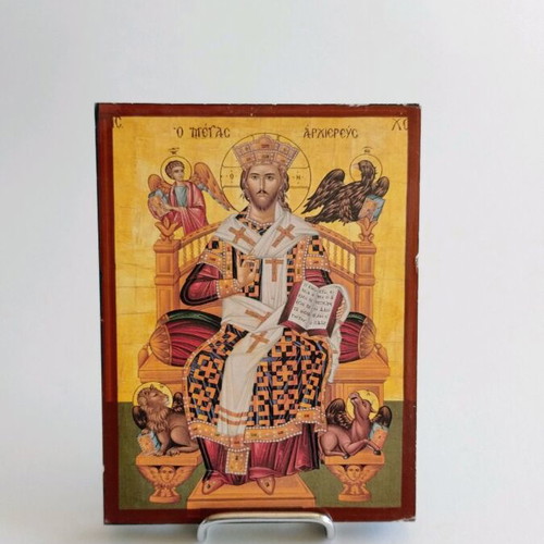 Christ Icon used with minor frame damages