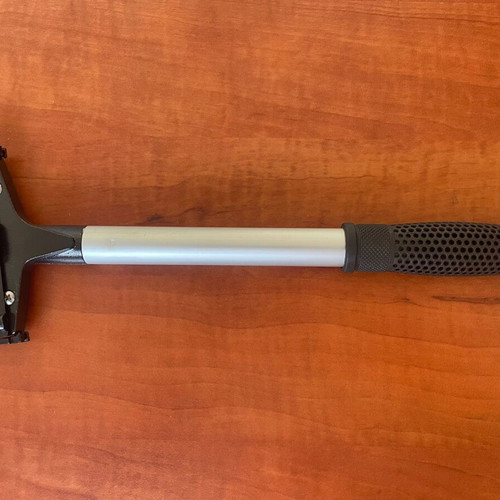 Work scraper with rubber handle new for paint and floors