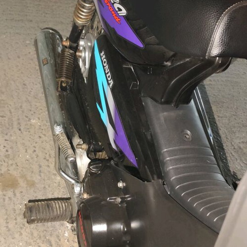 Honda Astra 100 moped refurbished, black, 97 cc, 1999