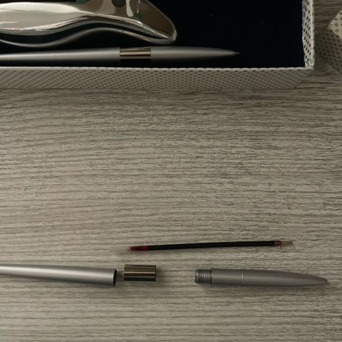 Silver desk decoration like new