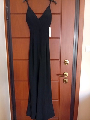 Forever one-piece jumpsuit new, black and pink, one size
