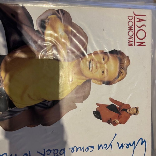 Jason Donovan When You Come Back To Me 12 inch vinyl used