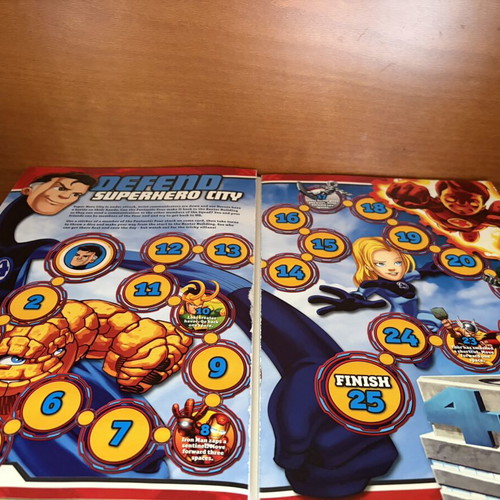 Marvel Superhero Squad Pedigree sticker album