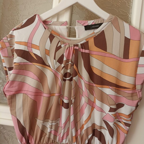 Hallhuber maxi dress like new, paisley print, size S