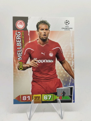 Olof Mellberg Olympiacos collectible card 2011-12 like new