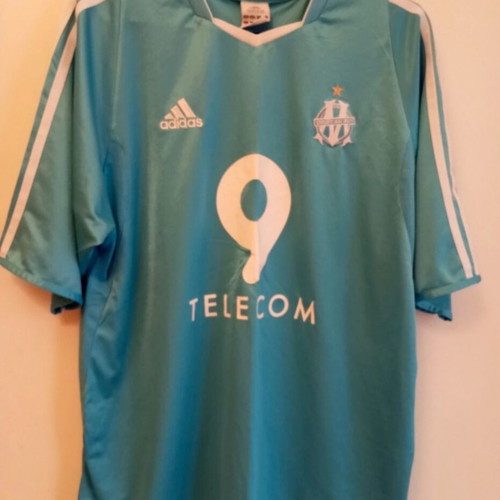 Marseille Adidas 2003-2004 Away Football Jersey like new, size Large, blue