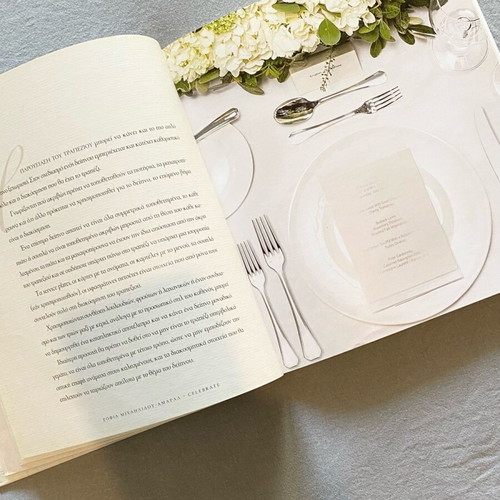 Celebrate book table organization and savoir vivre new